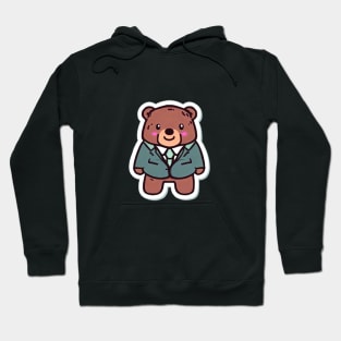 funny bear Hoodie